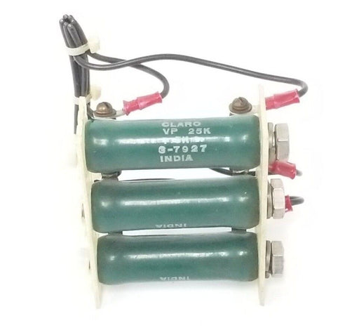 LOT OF 3 CLARO VP 25K RESISTORS, 7.5KOHM, 3-7927