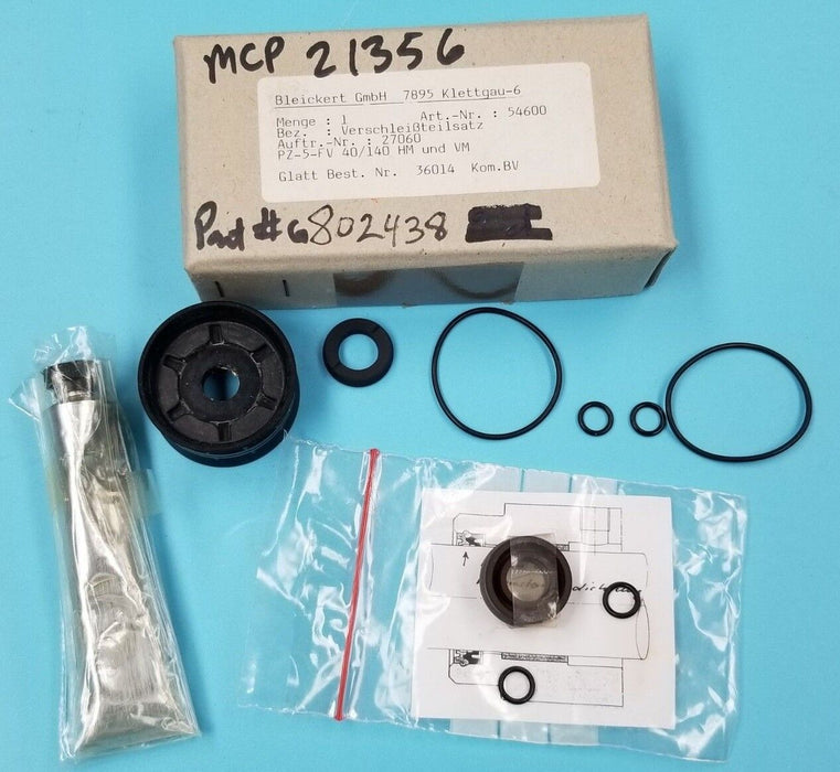 NIB BLEICKERT ART. NR. 54600 KIT, PZ-5-FV 40/140 HM AND VM, 27060