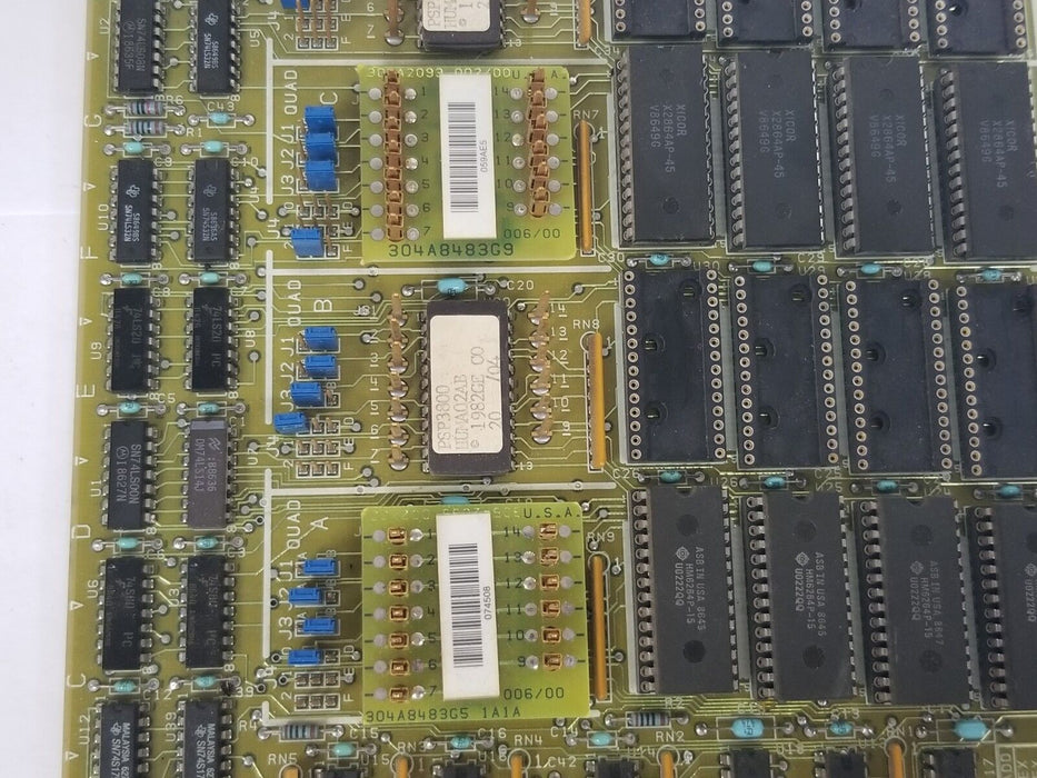 GENERAL ELECTRIC DS3800HUMA1B1C MEMORY BOARD W/ 304A8483G51A1A , 304A8483G9