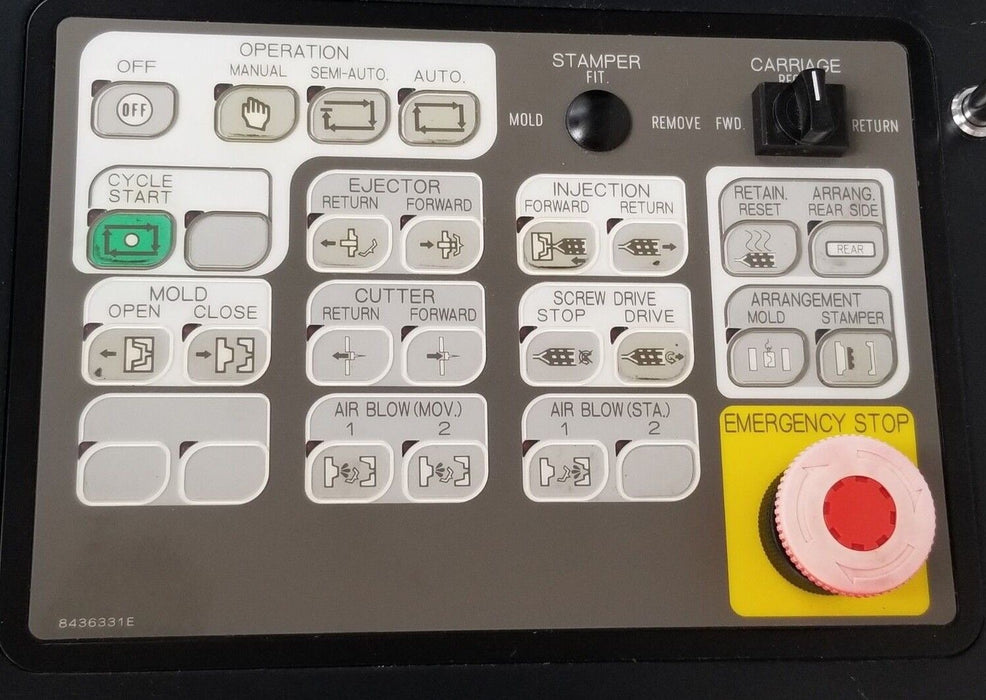 FUJI ELECTRIC VT-1000IID OPERATOR INTERFACE ASSEMBLY W/ NL6448AC33-18 , 8368289