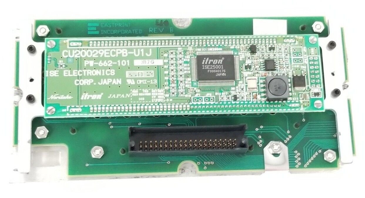 EASTPRINT / MENSOR 10811A-60 DISPLAY BOARD REV. B W/ CU20029ECPB-U1J DISPLAY
