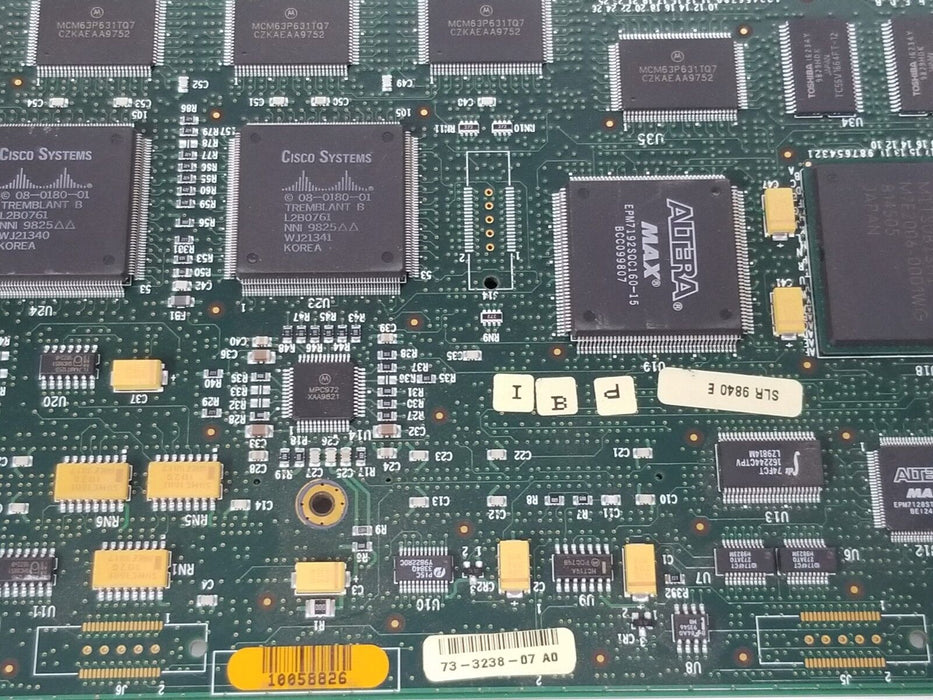 LOT OF 2 CISCO SYSTEMS 73-3238-07 CONTROL BOARDS 9816813-0003