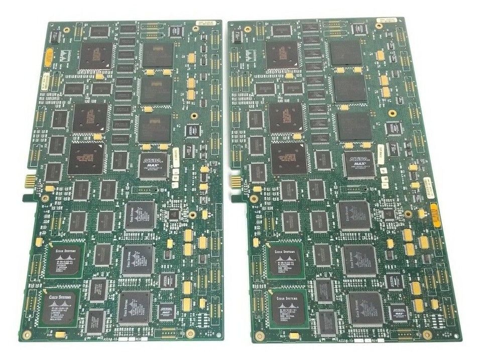 LOT OF 2 CISCO SYSTEMS 73-3238-07 CONTROL BOARDS 9816813-0003