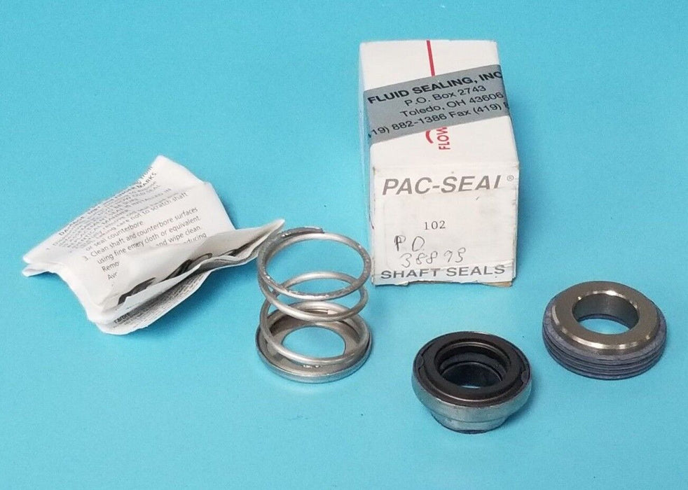 NIB FLOWSERVE PAC-SEAL # 102 TYPE 21 MECHANICAL SHAFT SEAL ASSEMBLY