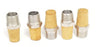 LOT OF 5 NEW GENERIC BRASS MUFFLER FILTERS