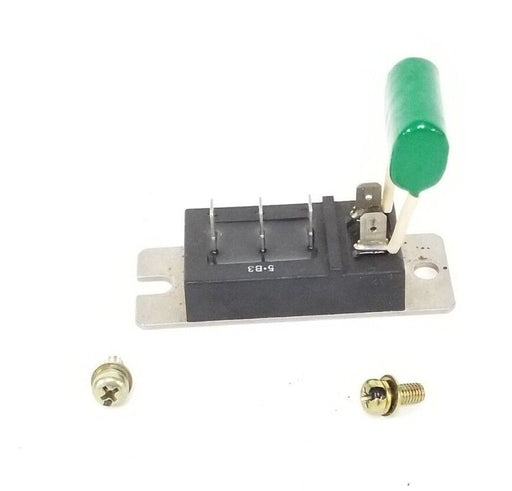 TOSHIBA 30U6P42 BRIDGE RECTIFIER 3PH, 30AMP, 1600V, 5-B3 W/ 3A154K CAPACITOR