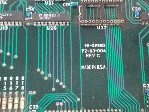 HI-SPEED P2-63-004 REV. C WEIGHT FEEDBACK MODULE BOARD P263004