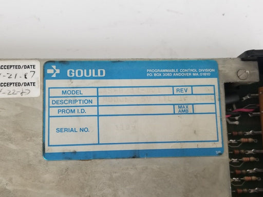 GOULD / MODICON AS-B237-001 INPUT MODULE +5VTTL ASB237001