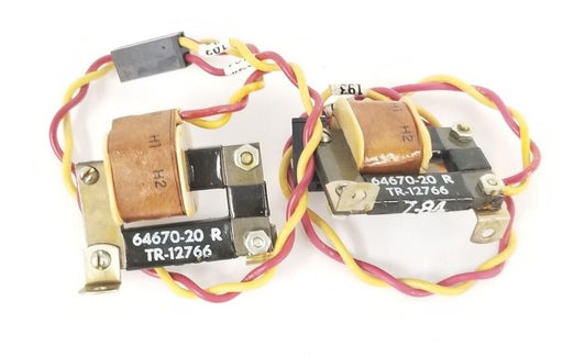 LOT OF 2 NEW RELIANCE ELECTRIC TR-12766 TRANSFORMERS 64670-20 R