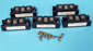 LOT OF 5 TOSHIBA P 30 Z 353H6 POWER MODULES P30Z-353H6 , P30Z