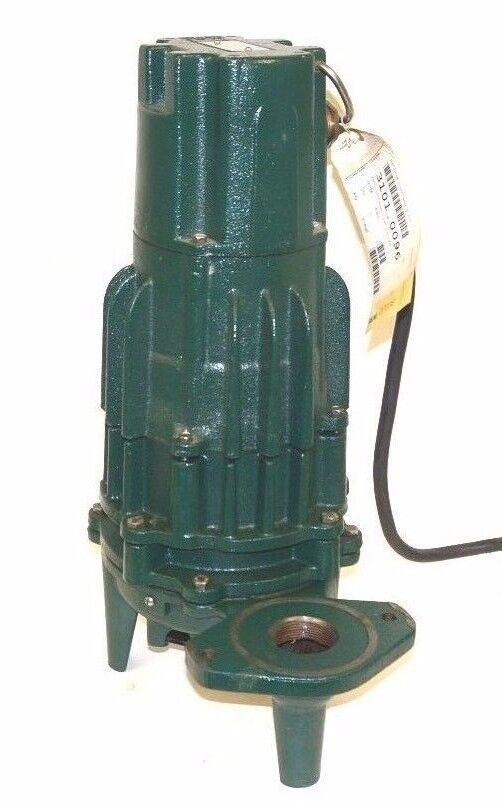 NEW ZOELLER 6163-0002 DOUBLE SEAL SEWAGE PUMP N6163-C 1/2HP 115V 15A CAST IRON