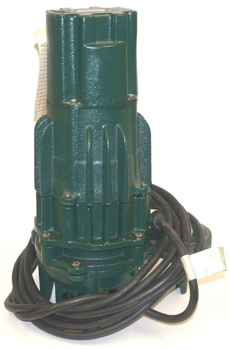 NEW ZOELLER 6163-0002 DOUBLE SEAL SEWAGE PUMP N6163-C 1/2HP 115V 15A CAST IRON