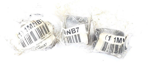 LOT OF 3 NEW GRAINGER 1MNB7 HALF COUPLINGS FNPT, 3/4'' PIPE SIZE