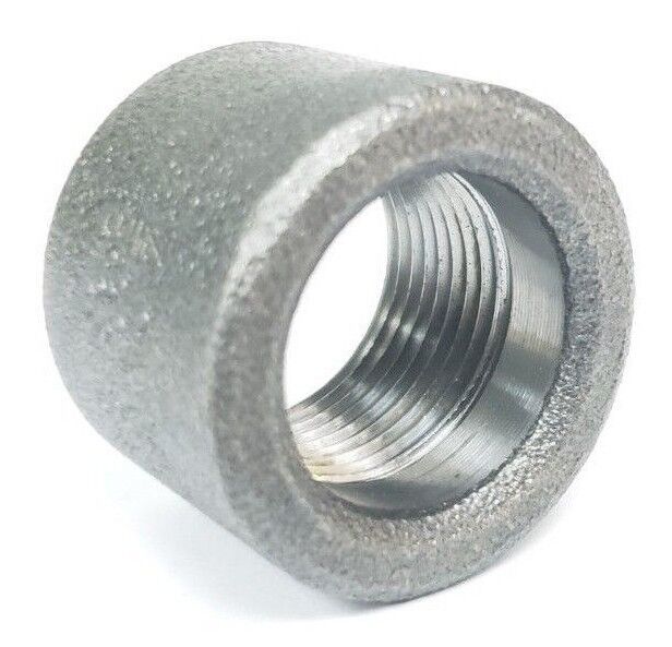 LOT OF 3 NEW GRAINGER 1MNB7 HALF COUPLINGS FNPT, 3/4'' PIPE SIZE