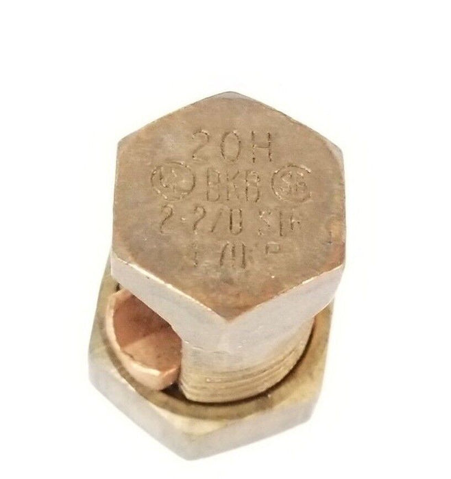 NEW BLACKBURN 20H BKB 2-2/0 STR 4 70 COPPER SPLIT BOLT