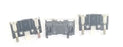 LOT OF 3 ALLEN BRADLEY CONTACT BLOCKS 800T-XD6 CONTACT BLOCKS SER. B