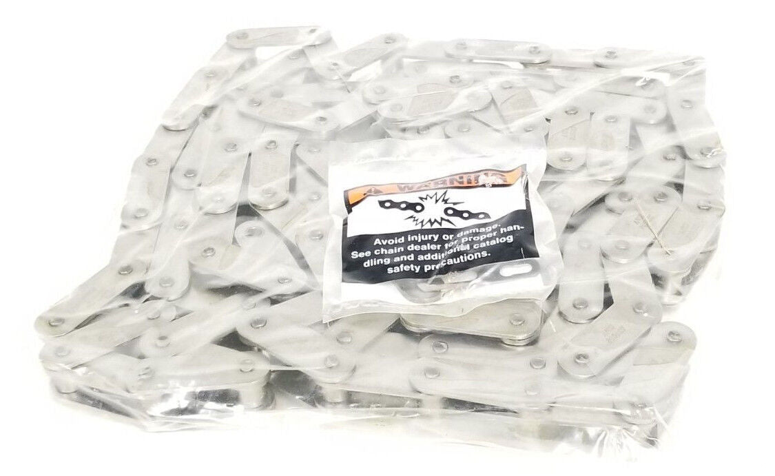 NIB REXNORD C2050SS RIV LINK-BELT ROLLER CHAIN C2050SSR10B 10FT 3.05M 96 PITCHES