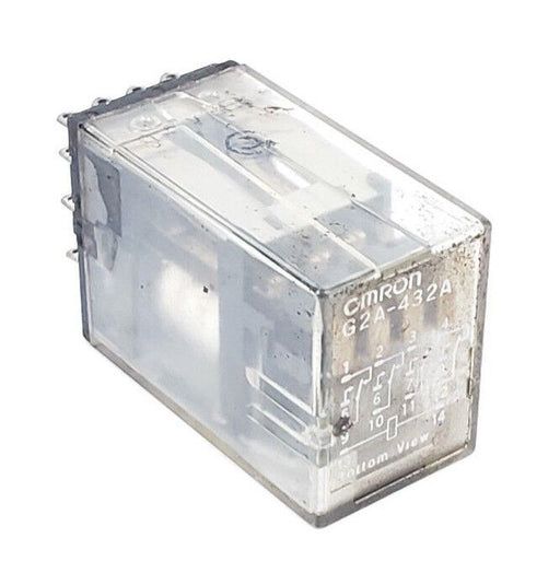 LOT OF 5 OMRON G2A-432A-DC24 RELAYS G2A-432A, 24VDC