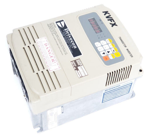 DRIVECON KVFX-475-E TRANSISTOR INVERTER 380-460V, 50-60HZ, 17A, 10HP, KVFX475E