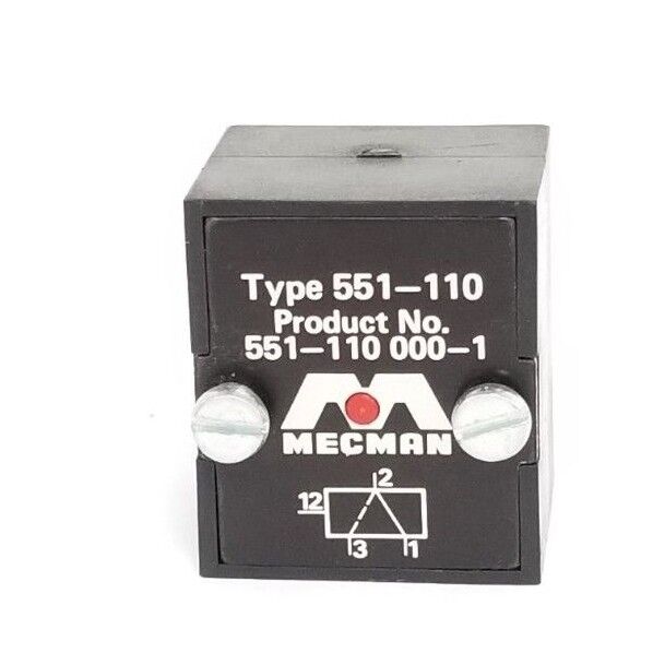 MECMAN 551-110 VALVE 551-110000-1, 5511100001