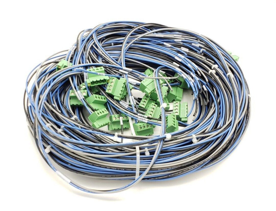 LOT OF 25 WEATHERFORD 02071629 REV A VSD FAULT TO IF CABLE ASSEMBLIES 2071629