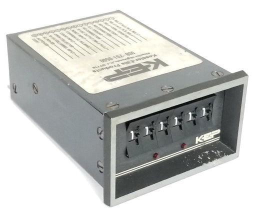KESSLER-ELLIS OMNI6P2CTR15B2 ELECTRONIC COUNTER SEC1/10000