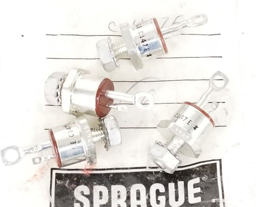 LOT OF 4 NEW GENERAL ELECTRIC C147E SEMICONDUCTORS 63A 500V C-147E