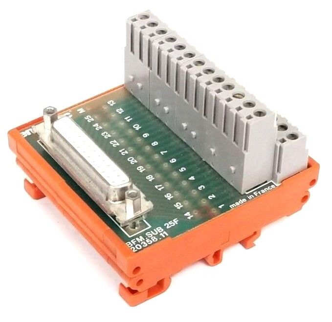 ENTRELEC BFM.SUB 25F CONNECTOR INTERFACE MODULE 20358.11
