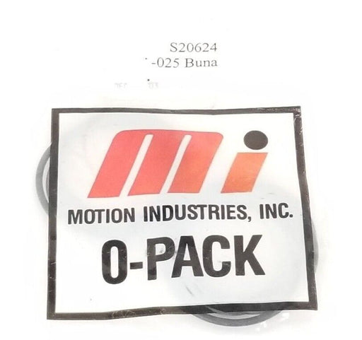 BAG OF 10 NEW MOTION INDUSTRIES S20624 -25 BUNA O-PACT