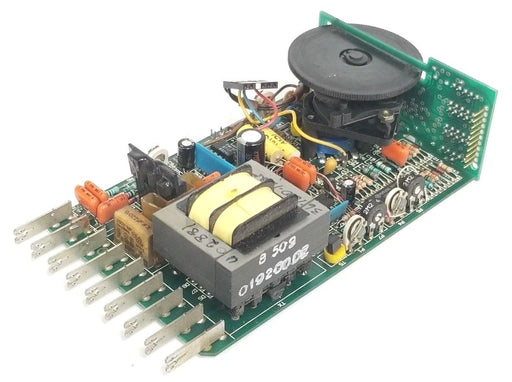 EUROTHERM CONTROLS 018987 CONTROL BOARD ISS. 6 W/ 018986 ISS. 4 BOARD