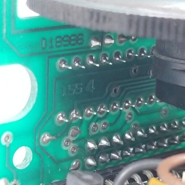EUROTHERM CONTROLS 018987 CONTROL BOARD ISS. 6 W/ 018986 ISS. 4 BOARD