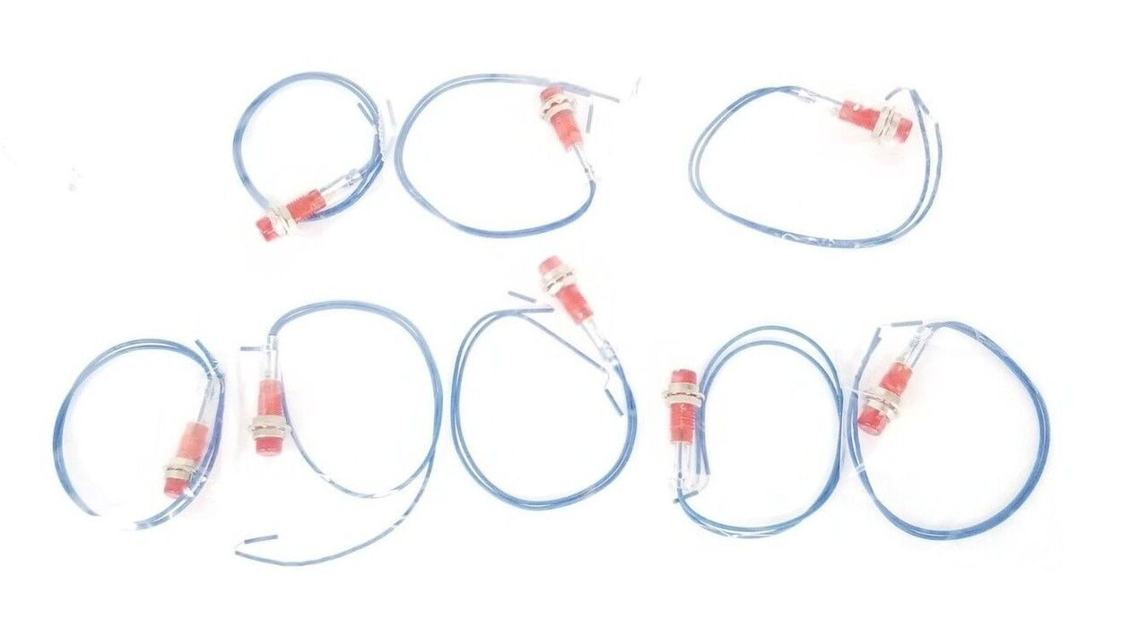 LOT OF 8 NEW GENERIC 67-0054 RED LIGHT INDICATORS 670054