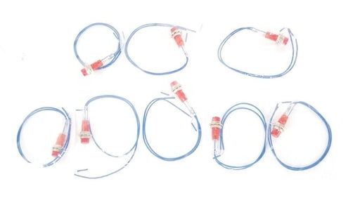LOT OF 8 NEW GENERIC 67-0054 RED LIGHT INDICATORS 670054