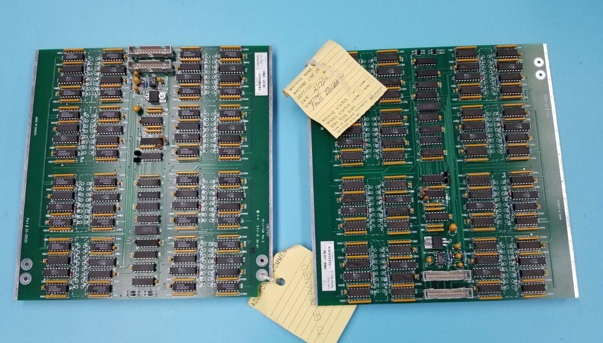 LOT OF 2 CABLETEST HR-LV SC REV. 3 BOARDS P/N: 20-26020, HRZ-LV-SSM *FOR PARTS*