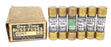 LOT OF 6 COOPER BUSSMANN NON 6 ONE-TIME FUSES NON6, 6AMP, 250VAC