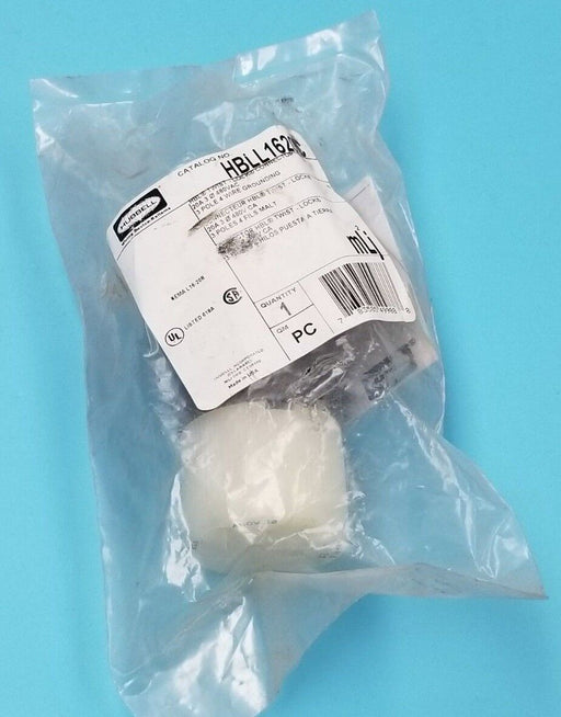 NEW HUBBELL HBLL1620C TWIST-LOCK CONNECTOR 20A, 3-POLE, 4-WIRE