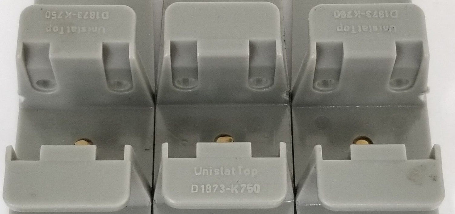 LOT OF 3 UNISIAT TOP D1873-K750 TABLE TOP LINKS GRAY