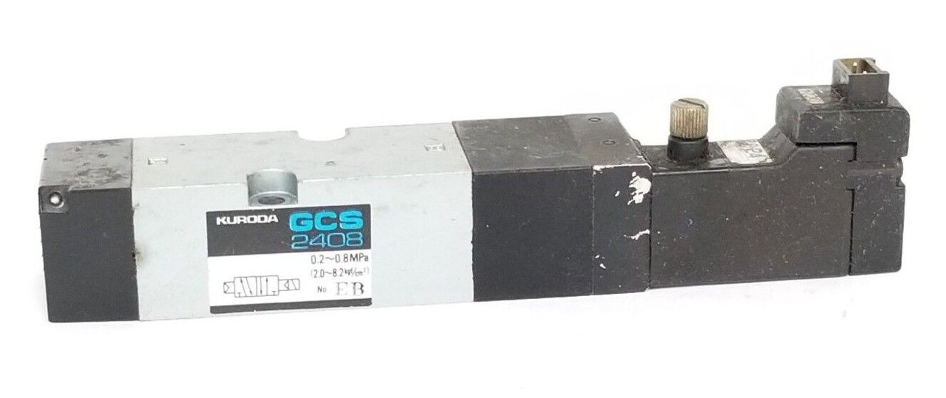 KURODA GCS2408 VALVE GCS-2408, 0.2~0.8 MPa, DC 24