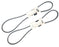 LOT OF 2 NEW GATES 2550 V-BELTS  1/2" TOP WIDTH x 55" LENGTH