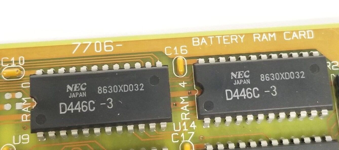 GRECON CCD 108973 BATTERY RAM CARD 7706-16L (REPAIRED)