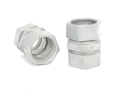 LOT OF 2 STEEL CITY TK-212 3/4" COMPRESSION CONDUIT COUPLINGS TK212