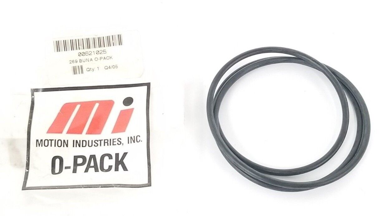 NEW MOTION INDUSTRIES 00621025 269 BUNA O-PACK
