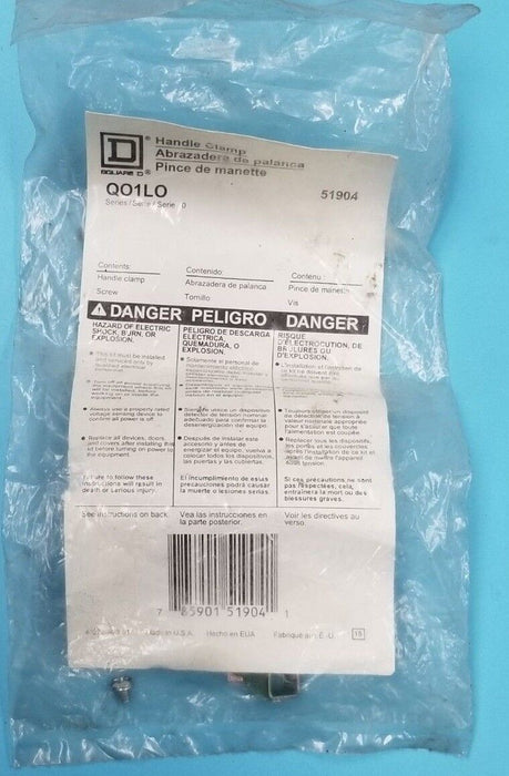 NEW SQUARE D QO1LO HANDLE CLAMP