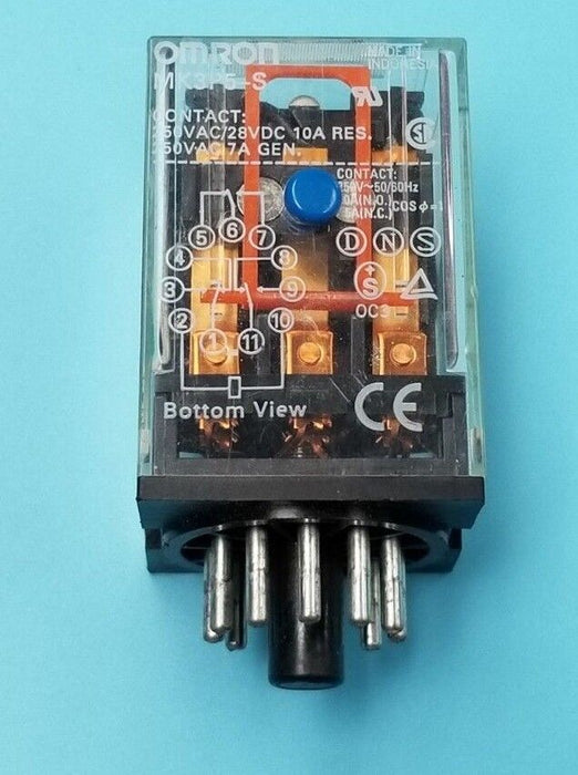 OMRON MK3P5-S-24VDC RELAY 11 PIN MK3P5S24VDC MK3P5-S