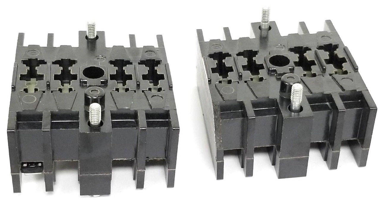 LOT OF 2 CUTLER HAMMER D23MD10 RELAY ACCESSORY FRONT DECKS