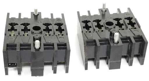 LOT OF 2 CUTLER HAMMER D23MD10 RELAY ACCESSORY FRONT DECKS