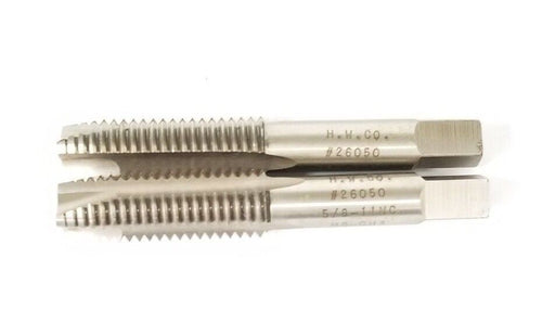 LOT OF 2 H.W. CO. #26050 TAPS 5/8-11NC HS-GH3
