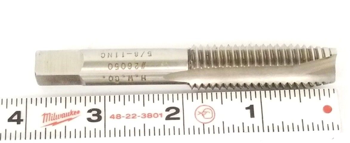 LOT OF 2 H.W. CO. #26050 TAPS 5/8-11NC HS-GH3