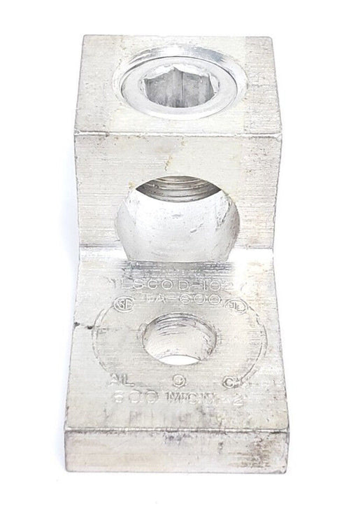 ILSCO D-1027 MECHANICAL LUG TA-600 AL9CU 600 MCM-2 D1027