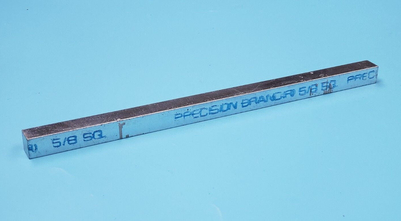 NEW PRECISION BRAND 5/8 SQ KEY, 5/8" X 12"